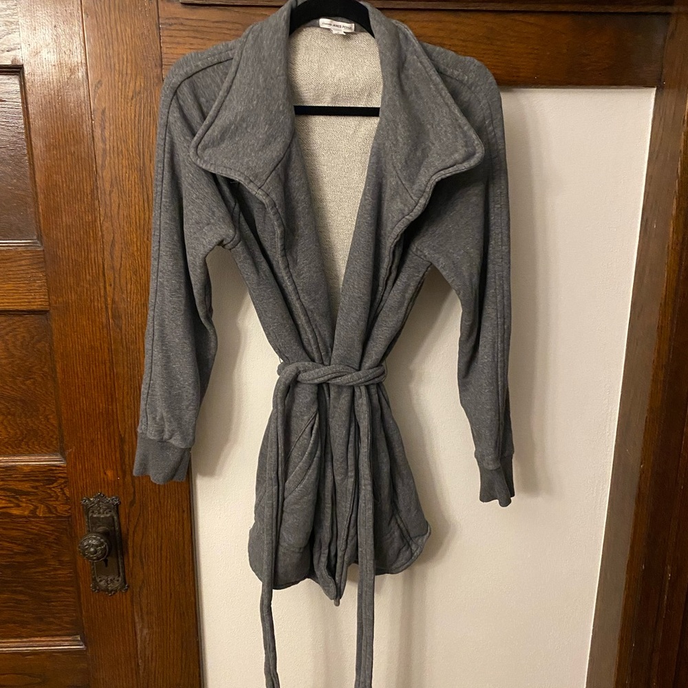 Standard James Peres Sweatshirt Trench Coat